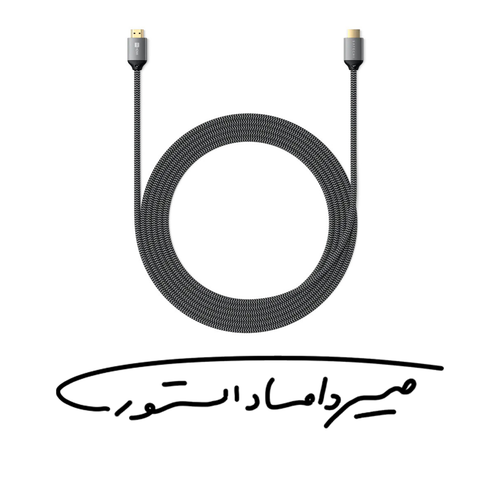 کابل HDMI کنفی برند SATECHI - مدل 8KHC2MM - دو متری - 8K