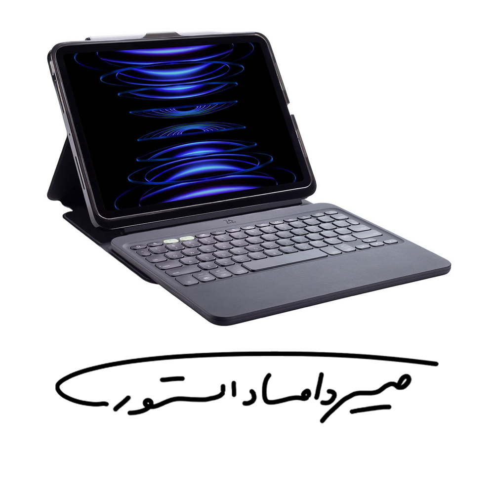 کیبورد آیپد برند Zagg - مدل Pro Keys 2 - متناسب با آیپد پرو M4