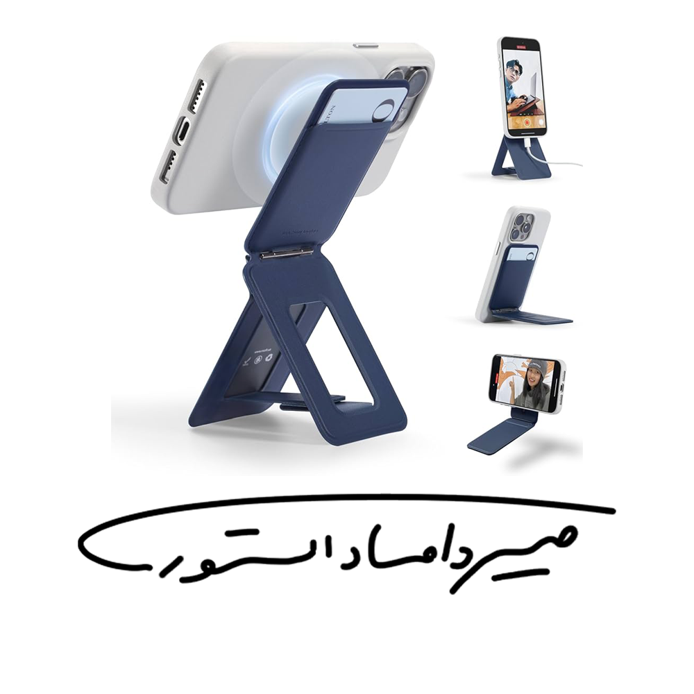 جاکارتی مگ سیف استند‌ دار برند MOFT - مدل SNAP PHONE STAND & WALLET - MS007