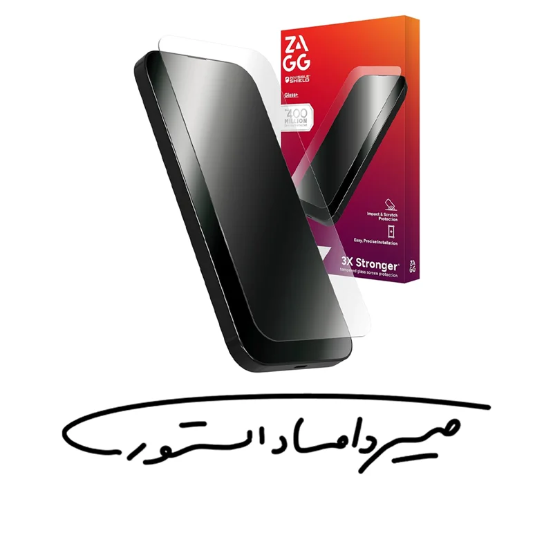محافظ صفحه نمایش شفاف برند ZAGG - مدل Plus Edge