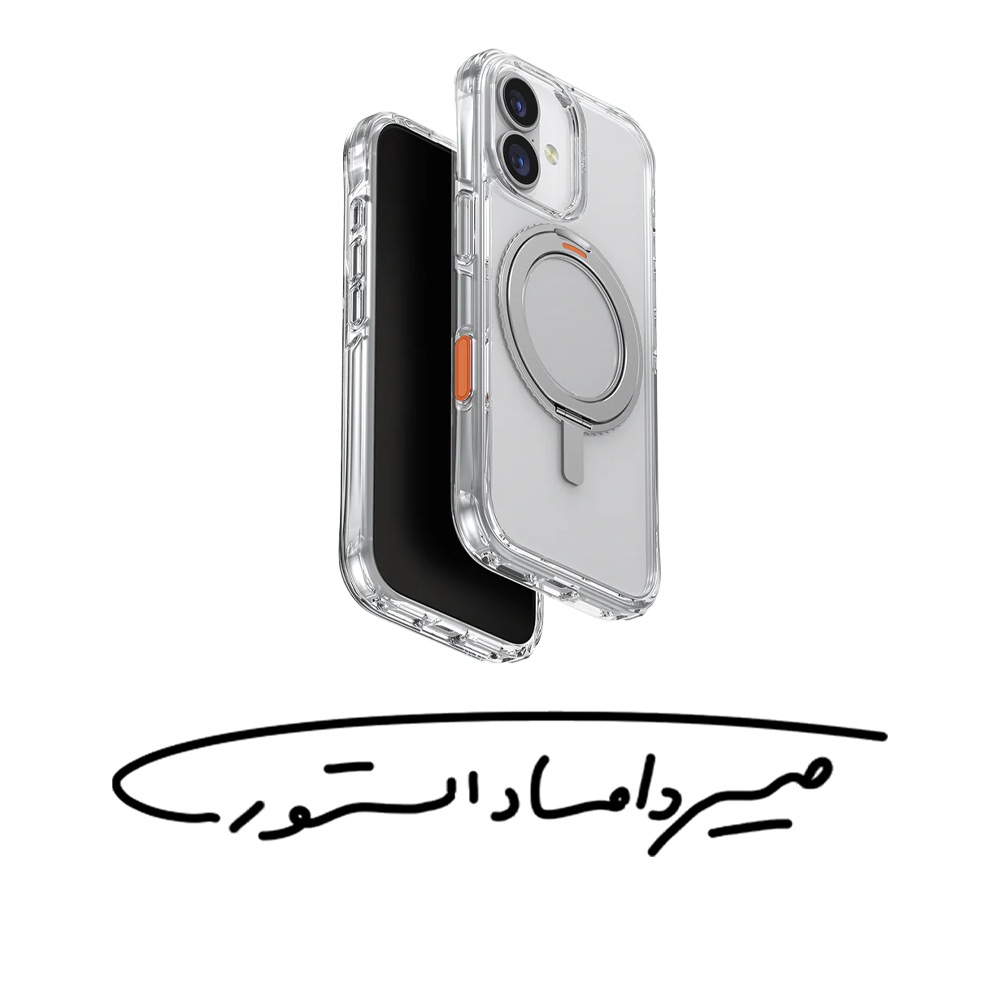 قاب برند UNIQ - آیفون سری 17 - مدل Swivix - ضد ضربه - شفاف