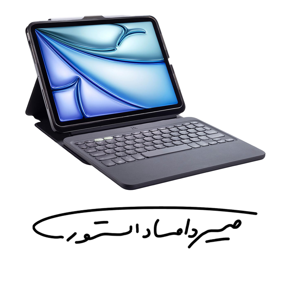 کیبورد آیپد برند Zagg - مدل Pro Keys 2 - متناسب با آیپد ایر 4th/5th Gen و M2/M3