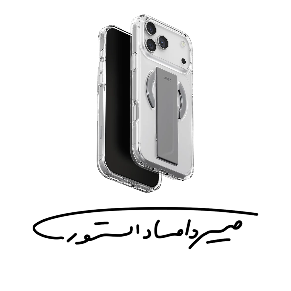 قاب برند UNIQ - آیفون سری 17 - مدل Heldro Air - ضد ضربه - شفاف