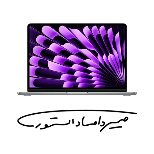 مک بوک ایر M3 - رم 8 - 256 گیگابایت - 13.6 اینچ - خاکستری - MRXN3 - CH/A