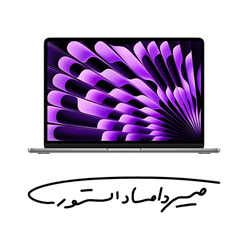 مک بوک ایر M3 - رم 8 - 256 گیگابایت - 13.6 اینچ - خاکستری - MRXN3 - LL/A