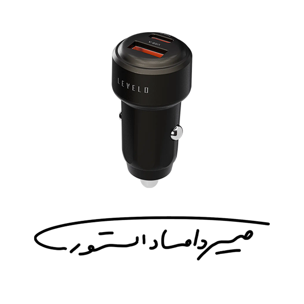 شارژر فندکی برند LEVELO - مدل NORI MINI - قدرت 60W