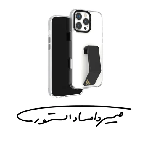 قاب برند Levelo - آیفون سری 16 - مدل Morphix Clara - هولدر مشکی