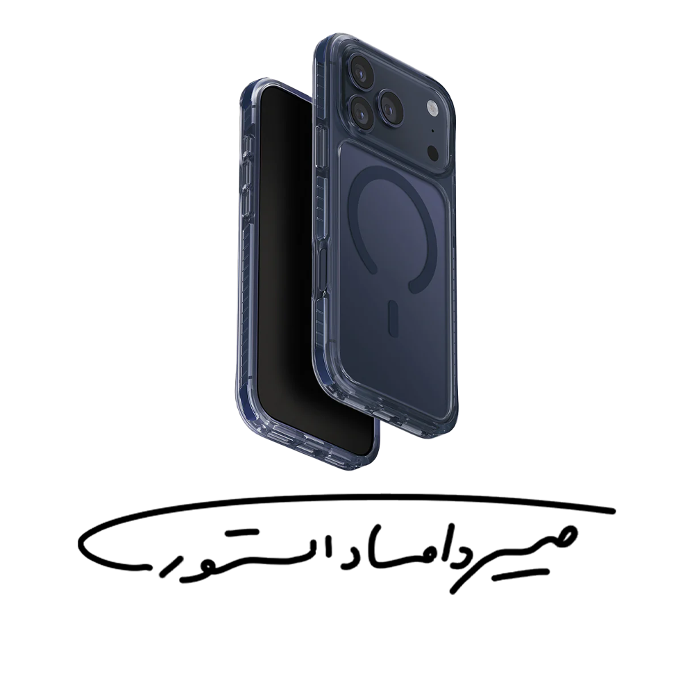 قاب برند UNIQ - آیفون سری 17 - مدل Combat - ضد ضربه - آبی