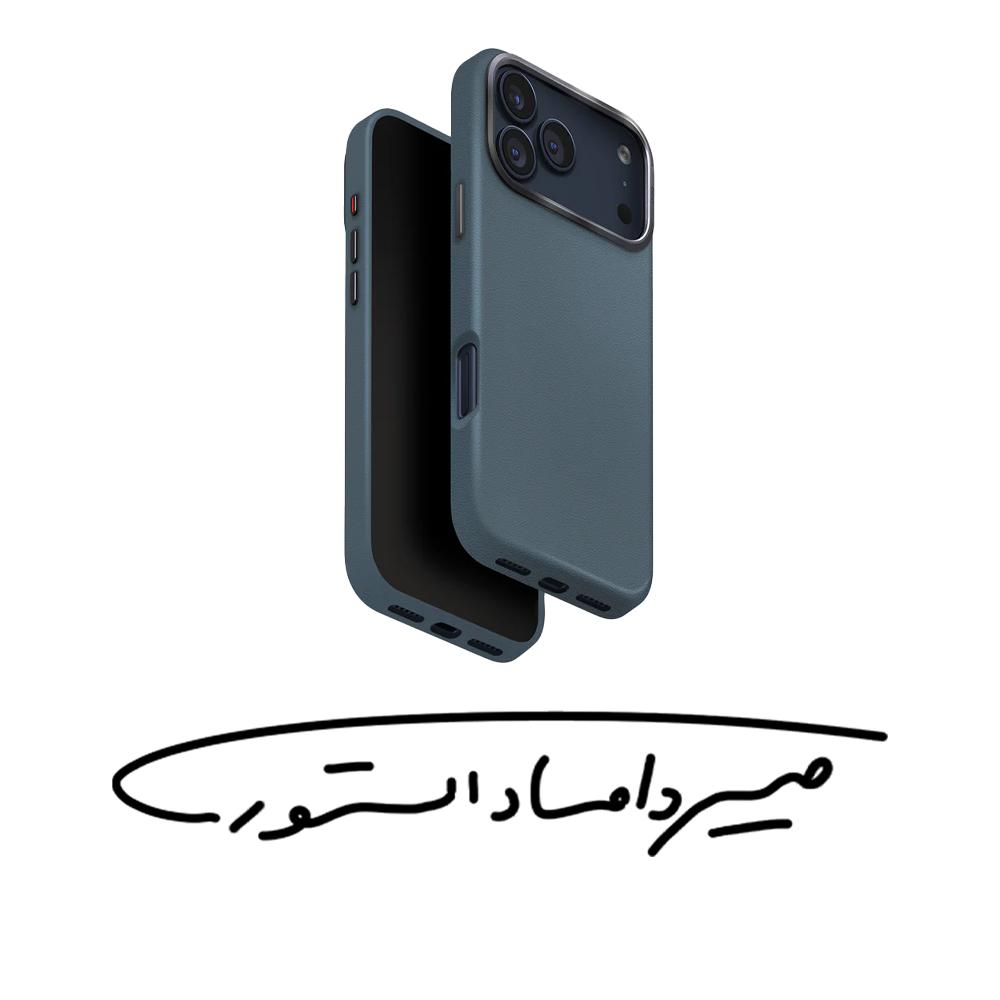 قاب برند UNIQ - آیفون سری 17 - مدل Lyden - ضد ضربه - آبی
