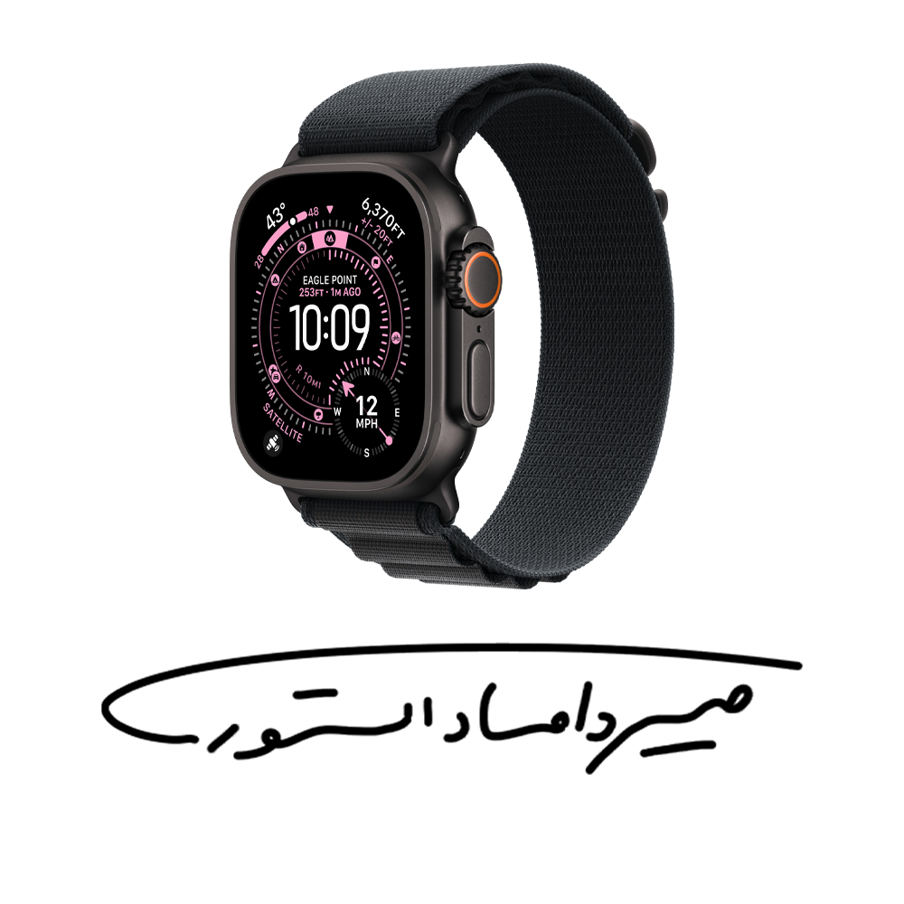 ساعت هوشمند اپل مدل اولترا 3 - بدنه مشکی - Alpine Loop - 49mm