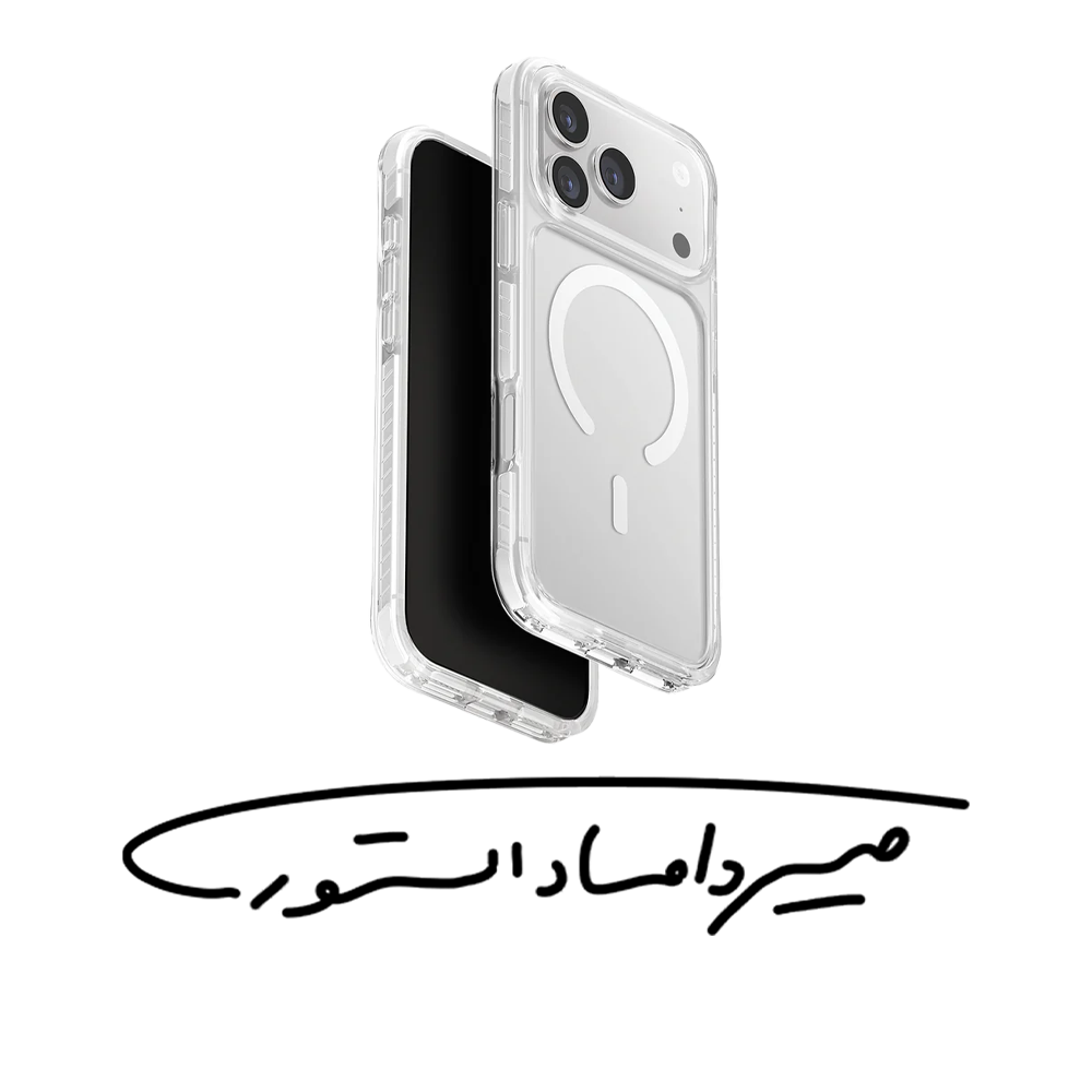 قاب برند UNIQ - آیفون سری 17 - مدل Combat - ضد ضربه - شفاف