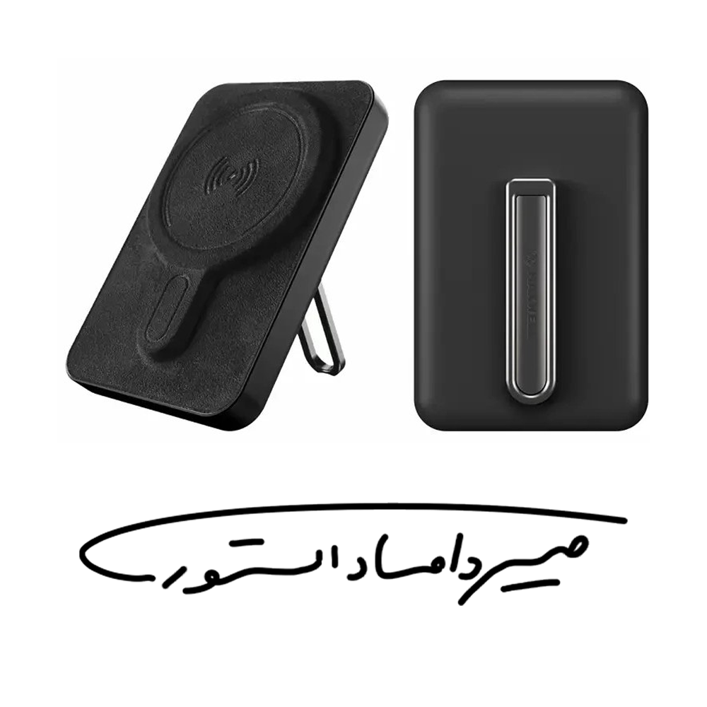 پاوربانک وایرلس استند دار برند Maxwell مدل Snap Max - ظرفیت 5000 میلی آمپر - 22.5 وات